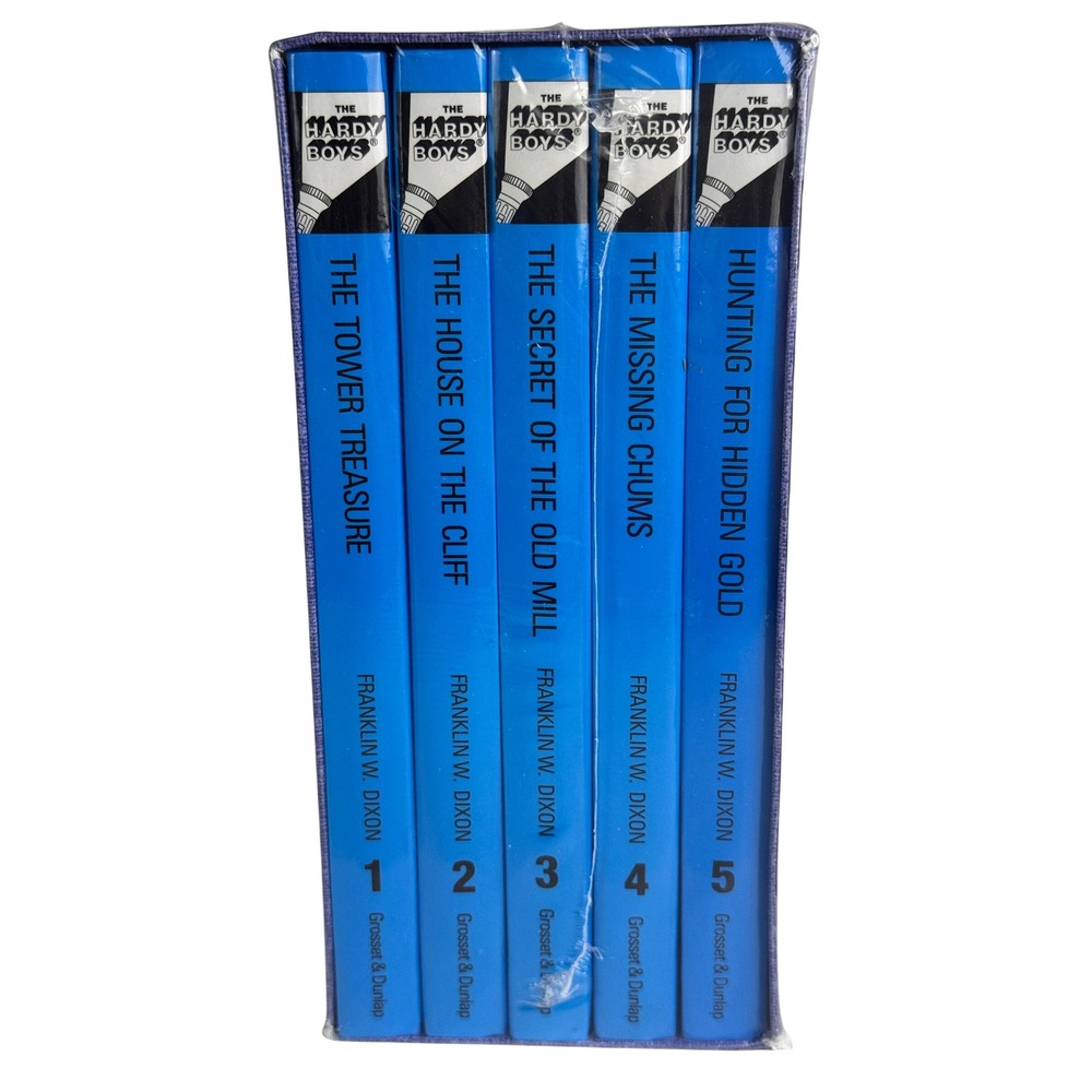 The Hardy Boys Starter Set (Books 1-5) - Franklin W. Dixon - Hardcover -‎ NIB